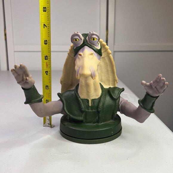 Vintage 1999 Star Wars Captain Tarpals Cup Topper Collectible Figure - Picture 6 of 8